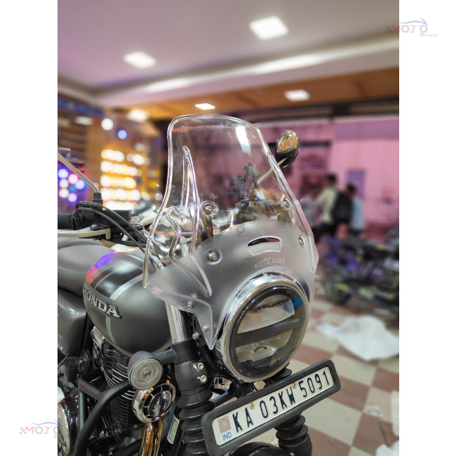 Polycarbonate Visor For Cb 350 Rs-CLEAR
